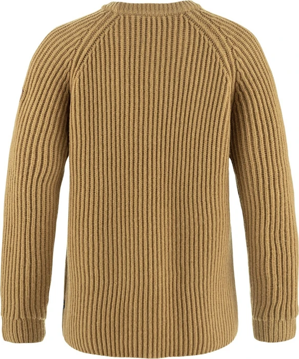 Fjällräven Övik Rib Strickpullover buckwheat brown (Damen)
