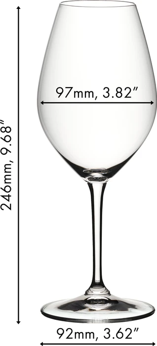 Riedel Wine Friendly 002 Rotweinglas, 4 Stück