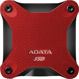 ADATA SD600, rot, 256GB, USB 3.1 Micro-B