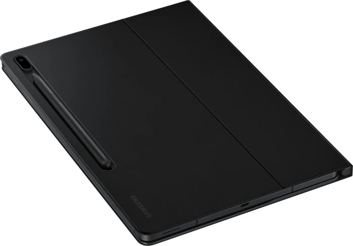 Samsung EJ-DT730 Book Cover Keyboard Slim für Galaxy Tab S7+ / Tab S7 FE / Tab S8+, schwarz, CH