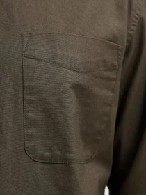 Jack & Jones Slim Fit Hemd langarm black olive (Herren)