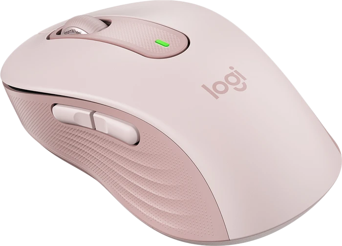 Logitech Signature M650 Medium, Rose, Logi Bolt, USB/Bluetooth