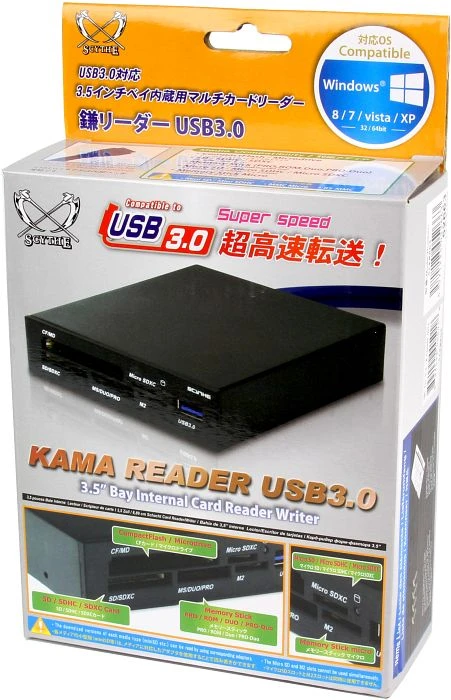 Scythe Kama Reader 3, USB 3.0