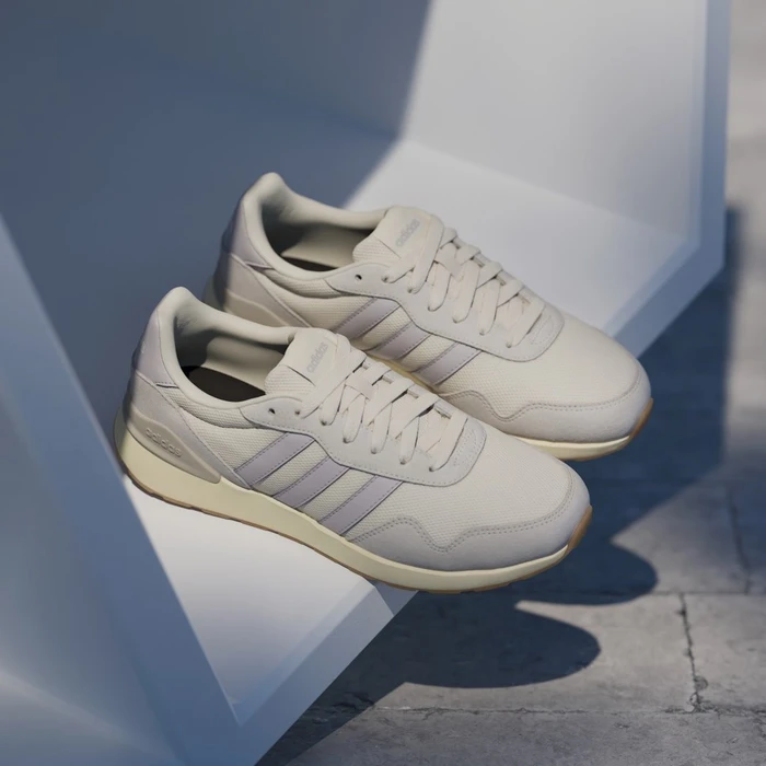 adidas Run 60s 4.0 wonder white/ice purple/alumina (Damen)