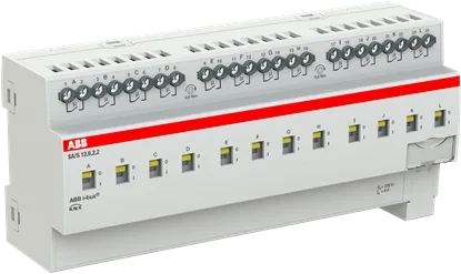 ABB SA/S12.6.2.2 Schaltaktor 12-fach, 230V, 6A, 12TE REG, Schaltaktor
