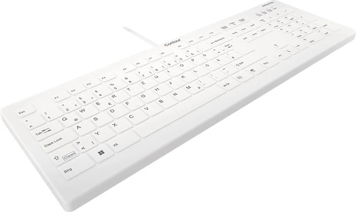 Contour Design AK-C8112 Medical Keyboard, weiß, USB, ND
