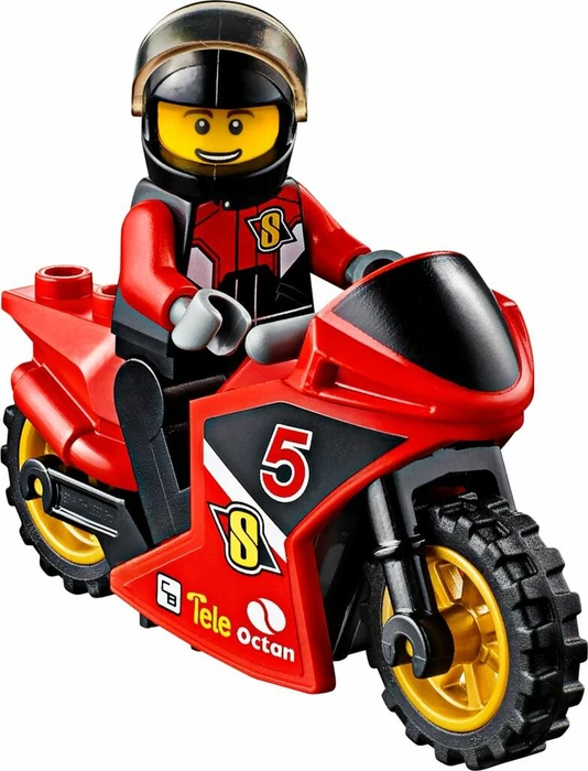 LEGO City Starke Fahrzeuge - Rennmotorrad-Transporter