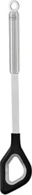 Rösle Kochlöffel mit Loch und Silikonrand 33cm