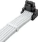 CableMod C-Series Pro, 12VHPWR Kabel, Corsair Type 4, 2x 8-Pin PCIe Stecker auf 16-Pin PCIe 5.0 12VHPWR Stecker, Adapterkabel, 90°, Variante A, weiß, 60cm Vorschaubild