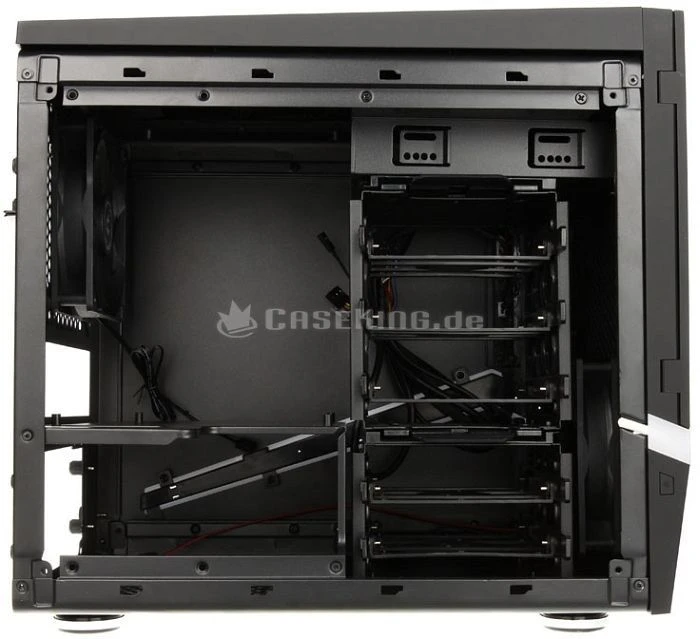 BitFenix Colossus M Mini-ITX schwarz, Mini-ITX