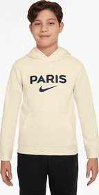 Nike Paris Saint-Germain Club Fußball Hoodie coconut milk/midnight navy (Junior)