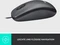 Logitech M100 Refresh 2022 Optical Mouse grau, USB Vorschaubild