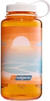 Nalgene Wide Mouth Sustain Trinkflasche 946ml landscape sunset