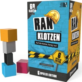 Ranklotzen - Auf die Klötze, fertig, los! - 6 Spieler Edition