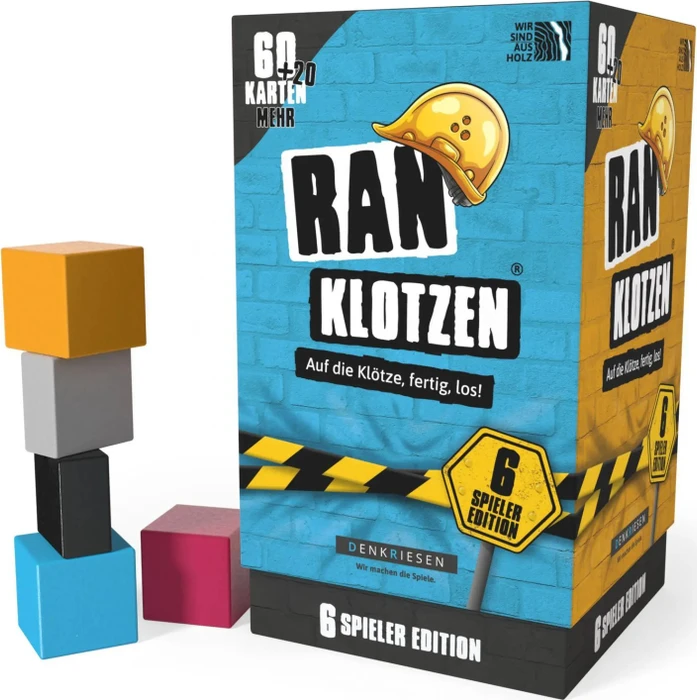 Ranklotzen - Auf die Klötze, fertig, los! - 6 Spieler Edition