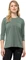 Jack Wolfskin Crosstrail Funktionsshirt 3/4 hedge green (Damen) Vorschaubild