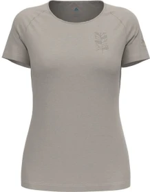 Odlo Ascent Performance 130 Funktionsshirt kurzarm silver cloud melange (Damen)