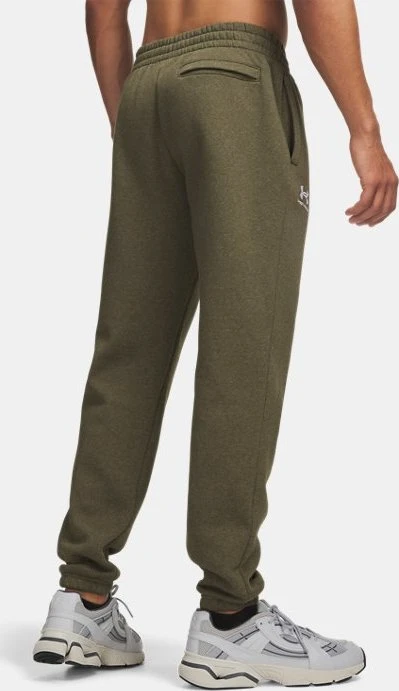 Under Armour Icon Fleece Trainingshose lang marine od green/white (Herren)