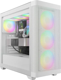 Gamdias Athena M3 White, Glasfenster