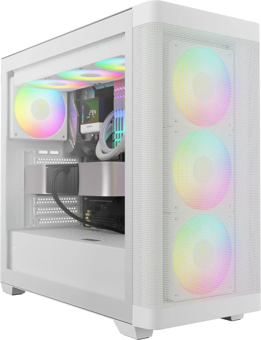 Gamdias Athena M3 White, Glasfenster