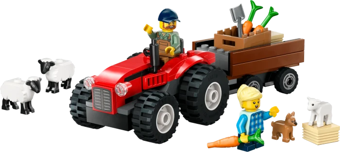 LEGO City - Traktor mit Anhänger