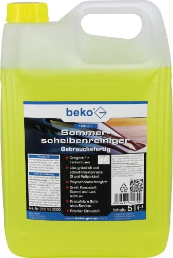 Beko TecLine Sommerscheibenreiniger 5l