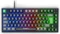 nerdytec Cykey QMK/VIA Gaming Keyboard, 75%, schwarz/transluzent, LEDs RGB, hot-swap, Gateron G Pro 3.0 YELLOW, USB, DE Vorschaubild