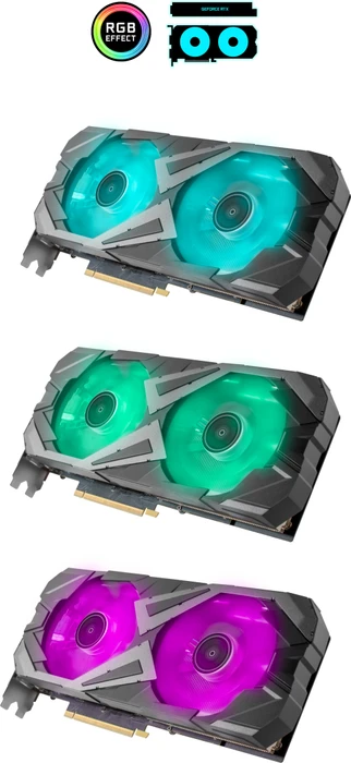 KFA2 GeForce RTX 3070 Ti EX (1-Click OC), 8GB GDDR6X, HDMI, 3x DP
