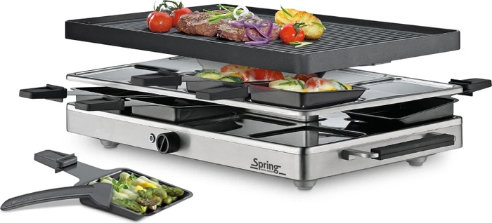 Spring Raclette8 Inox Raclette