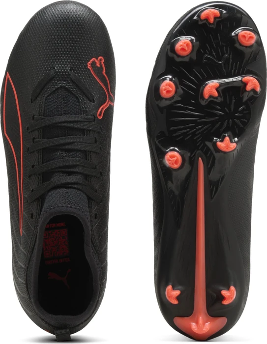 Puma Ultra 6 Match FG/AG puma black/puma red (Junior)