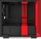 NZXT H210i, schwarz/rot, Glasfenster, Mini-ITX Vorschaubild