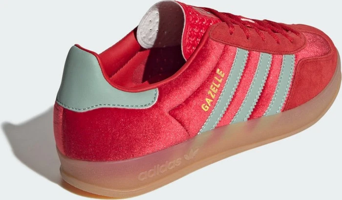 adidas Gazelle Indoor better scarlet/hazy green/gum