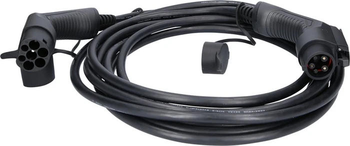 KS Tools efuturo Ladekabel gerade Typ 2 auf Typ 1, 7.4kW, 8m