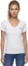 Guess Stretch Logo-Dreieck V-Neck T-Shirt kurzarm (Damen) Vorschaubild