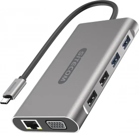 Sitecom Pro USB-C Power Delivery Multiport-Adapter, USB-C 3.0 [Stecker] (CN-390 USB-C)