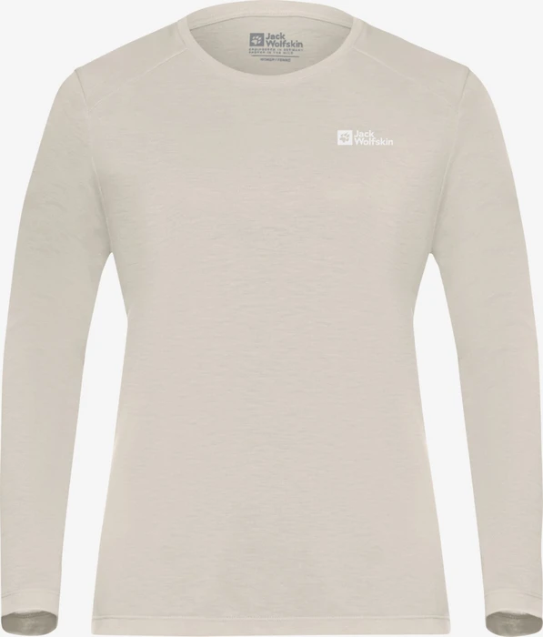 Jack Wolfskin Vonnan Funktionsshirt langarm pale sand (Damen)