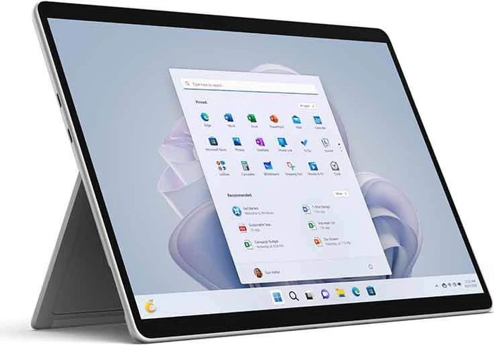 Microsoft Surface Pro 9, Platin, Core i5-1235U, 8GB RAM, 256GB