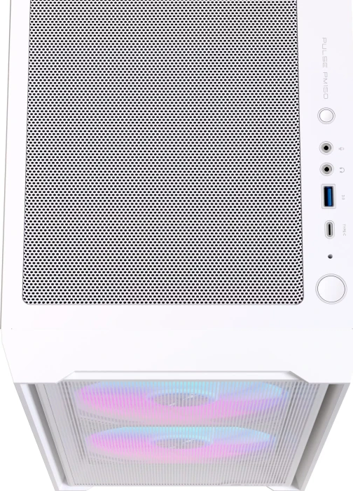 Einarex Pulse PM150 RGB White, weiß, Glasfenster