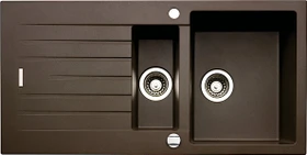Naber Angola 150 Einbau Becken reversibel granit espresso