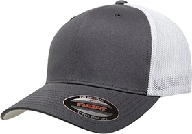 Flexfit Trucker Mesh 2-Tone Kappe charcoal/weiß