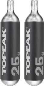 Topeak 2x CO2 Ersatzkartuschen 25g für CO2-Pumpe