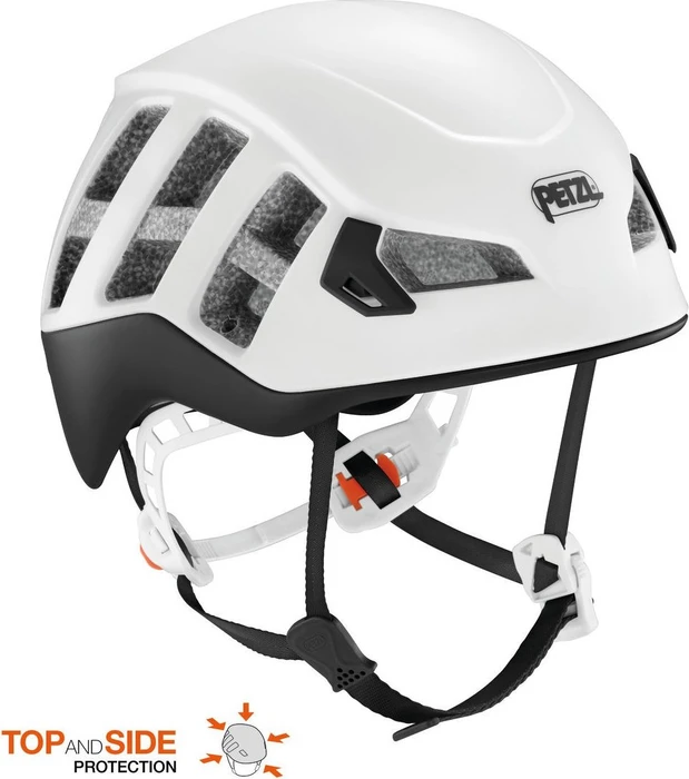 Petzl Meteor Helm (Modell 2024) weiß/schwarz (A071CA00/A071CA01)