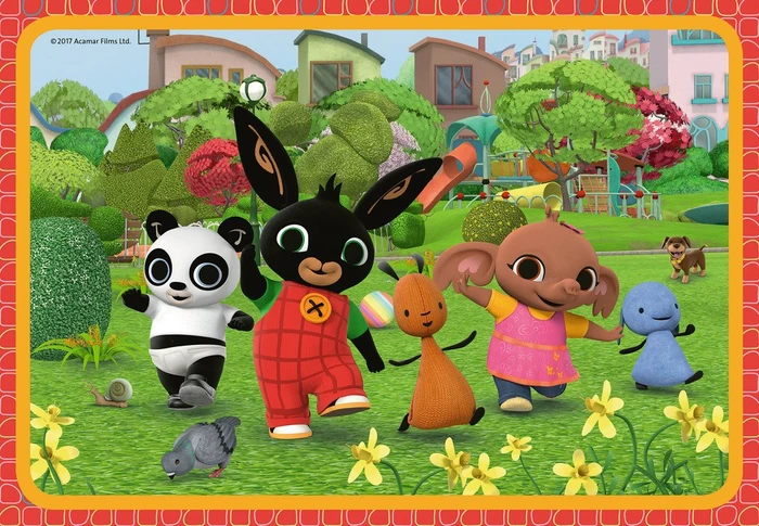 Ravensburger Puzzle Bing Bunny Bing und seine Freunde