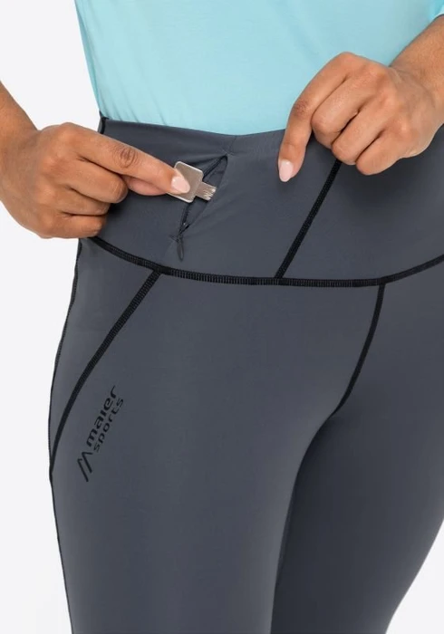 Maier Sports Arenit Tight Hose lang ombre blue (Damen)