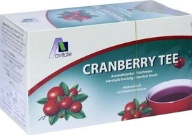 Avitale Cranberry Tee Beutel, 20 Stück