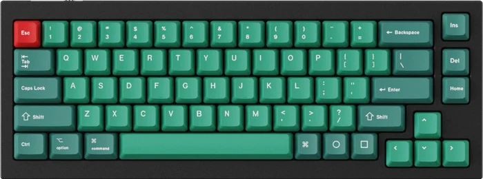 Keychron Q1/Q2/K2 OEM Dye-Sub Keycap-Set Forest, Kunststoff (PBT), Forest, grün, 97 Tasten (83+14), ANSI-US