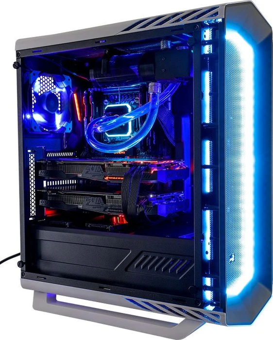 AeroCool Project7 P7-C1 weiß, Acrylfenster