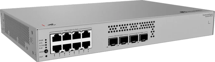 Huawei eKit SME Network eKitEngine S220S Series Desktop Gigabit Managed Switch, 8x RJ-45, 2x SFP, 2x SFP+, 128W PoE+