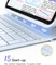 Inateck Superleicht Tastatur Hülle für iPad Air 6 11"/iPad Air 5/iPad 10/iPad Pro 11", UK Vorschaubild