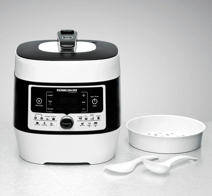 Rommelsbacher MD 1000 Multikocher mit Dampfdruck